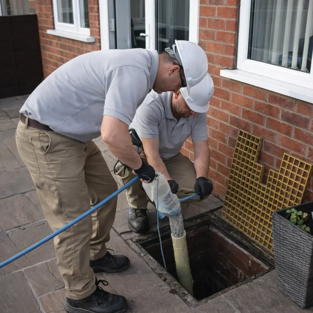 Blocked drain repair service in Streatham